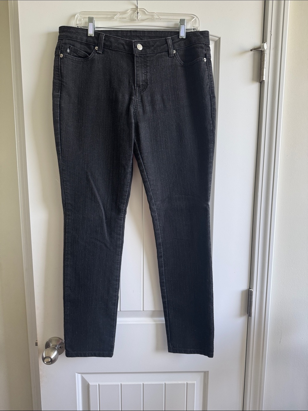 Michael Kors Black Denim straight legged Jeans